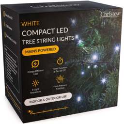 Compact LED Christmas Tree Lights - Christow - thumbnail 6