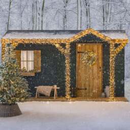 Compact LED Christmas Tree Lights - Christow - thumbnail 4