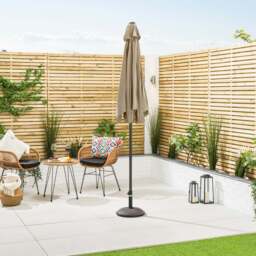 Parasol with Crank – 2.4m - Christow - thumbnail 2