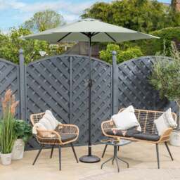 Parasol with Crank – 2.4m - Christow - thumbnail 6