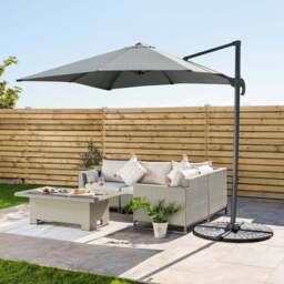 Roma Cantilever Parasol – 2.5m - Christow