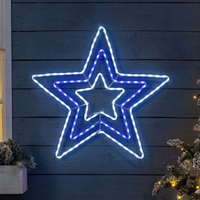 Animated LED Christmas Star Light - Christow - image 1