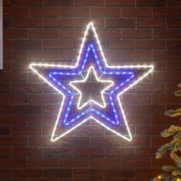 Animated LED Christmas Star Light - Christow - thumbnail 2