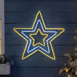 Animated LED Christmas Star Light - Christow - thumbnail 5