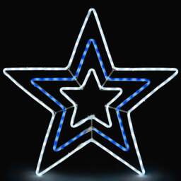Animated LED Christmas Star Light - Christow - thumbnail 4