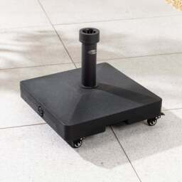 Parasol Base with 4 Wheels – 16kg - Christow - thumbnail 2