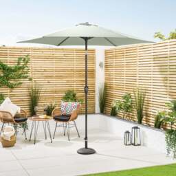 Crank & Tilt Parasol – 2.7m - Christow - thumbnail 6
