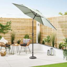 Crank & Tilt Parasol – 2.7m - Christow - thumbnail 5
