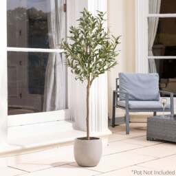 Artificial Olive Tree – 4ft, 5ft & 6ft - Christow - thumbnail 4