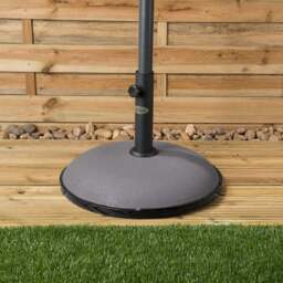 Round Parasol Base – 25kg - Christow - thumbnail 4