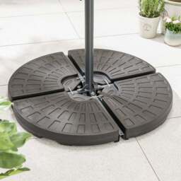 Round Cantilever Parasol Base – 66kg - Christow