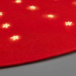 Starry LED Christmas Tree Mat (90cm) - Christow - thumbnail 4