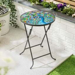 Round Glass Bistro Table - Christow