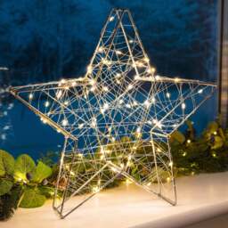 LED Christmas Star Decoration - Christow - thumbnail 4