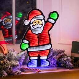 Christmas Santa Infinity Light - Christow - thumbnail 3