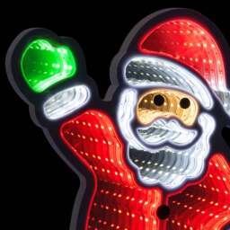 Christmas Santa Infinity Light - Christow - thumbnail 4