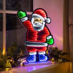 Christmas Santa Infinity Light - Christow