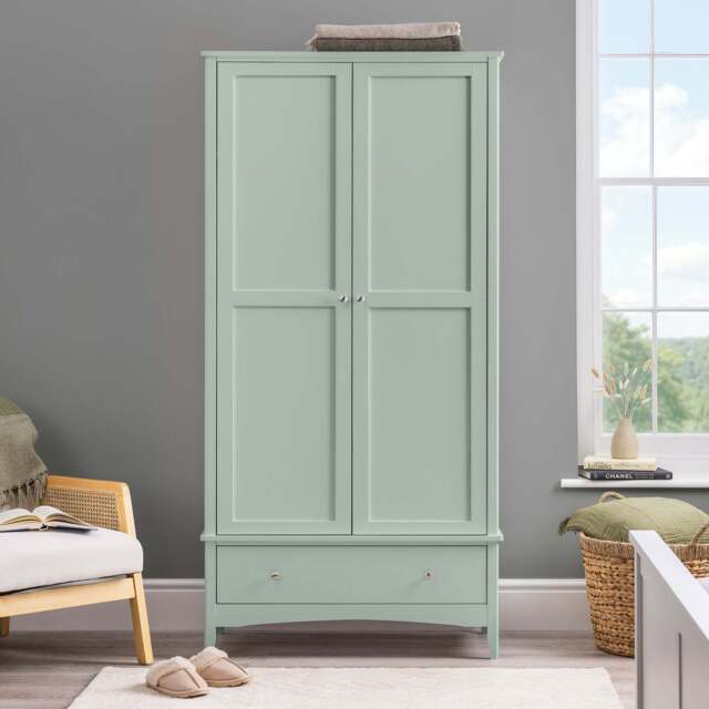 Ilsington Double Wardrobe with Drawer - Christow - image 1
