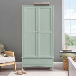 Ilsington Double Wardrobe with Drawer - Christow