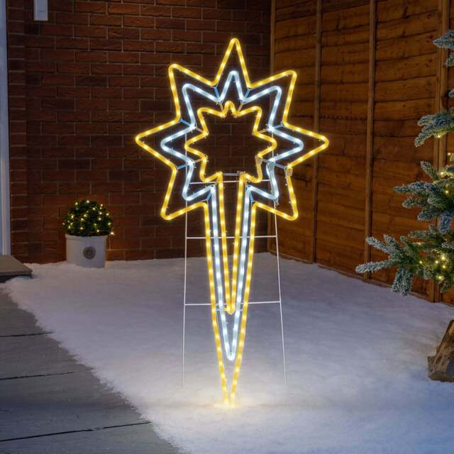 Standing North Star Rope Light - Christow - image 1