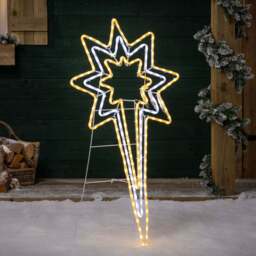 Standing North Star Rope Light - Christow - thumbnail 2