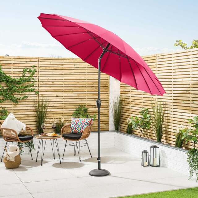 Shanghai Parasol with Tilt – 2.6m - Christow - image 1