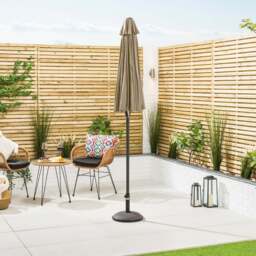 Parasol with Crank – 2m - Christow - thumbnail 2