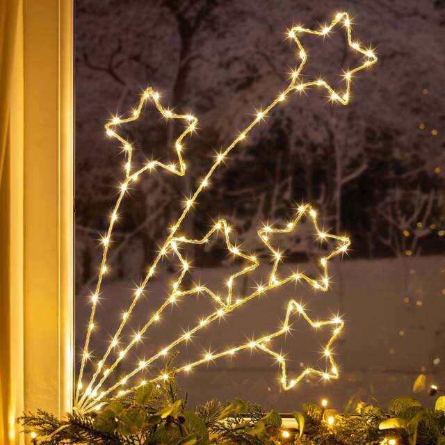 Shooting Star Micro LED Christmas Light - Christow - image 1