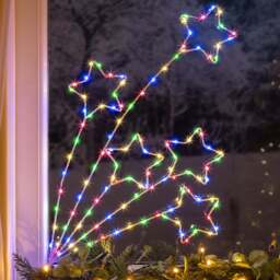 Shooting Star Micro LED Christmas Light - Christow - thumbnail 5