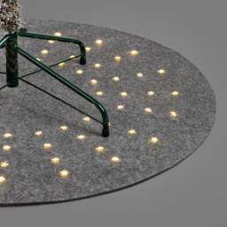 Starry LED Christmas Tree Mat (90cm) - Christow - thumbnail 6