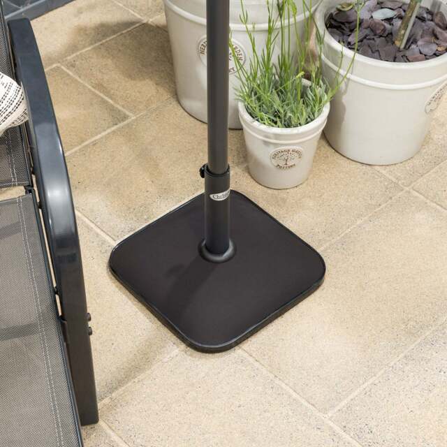 Square Parasol Base – 11kg - Christow - image 1