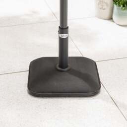 Square Parasol Base – 11kg - Christow - thumbnail 5