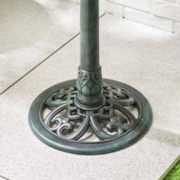 Resin Leaf Bird Bath - Christow - thumbnail 6