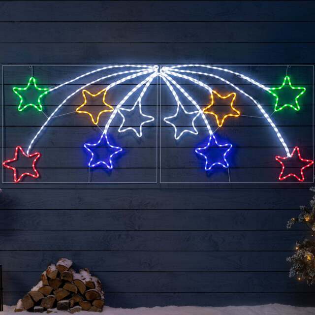 Shooting Star Scene Rope Light - Christow - image 1