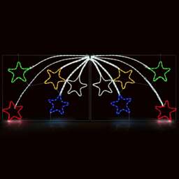 Shooting Star Scene Rope Light - Christow - thumbnail 4