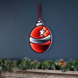 Christmas Bauble Infinity Light - Christow - thumbnail 2