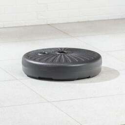 Round Plastic Parasol Base – 35kg - Christow - thumbnail 3