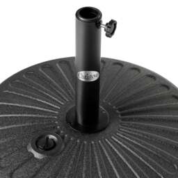 Round Plastic Parasol Base – 35kg - Christow - thumbnail 4