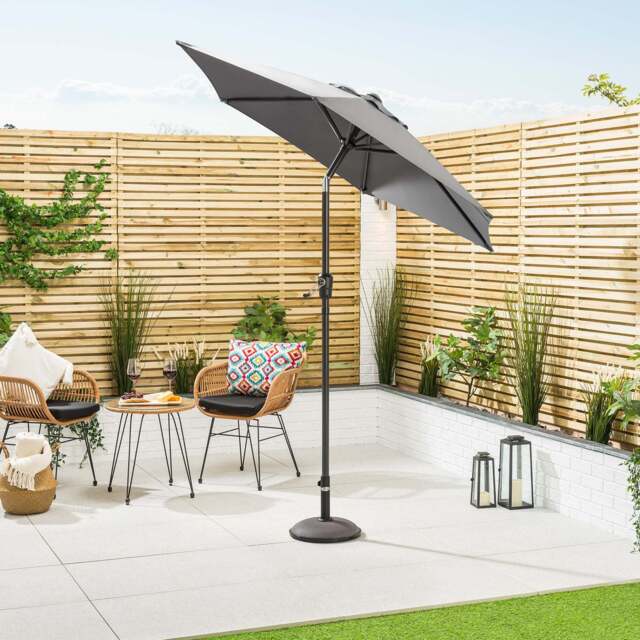 Crank & Tilt Parasol – 2m - Christow - image 1