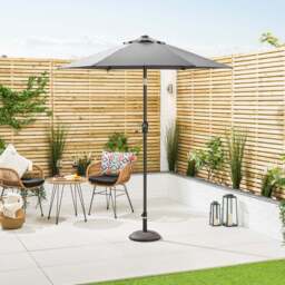 Crank & Tilt Parasol – 2m - Christow - thumbnail 5