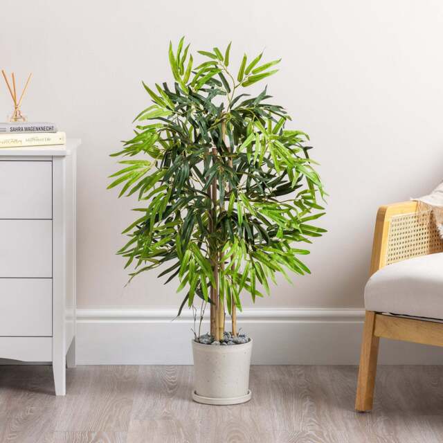 Artificial Bamboo Plant – 3ft, 4ft & 5ft - Christow - image 1