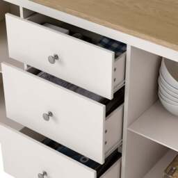 Dartmouth Sideboard with Cupboards & Drawers - Christow - thumbnail 6