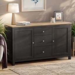 Dartmouth Sideboard with Cupboards & Drawers - Christow