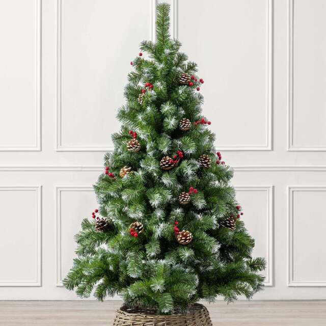 Artificial Woodland Spruce Christmas Tree - Christow - image 1