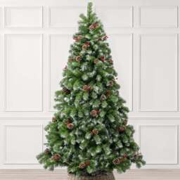 Artificial Woodland Spruce Christmas Tree - Christow - thumbnail 5