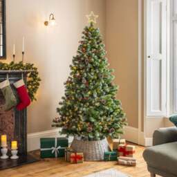 Artificial Woodland Spruce Christmas Tree - Christow - thumbnail 2