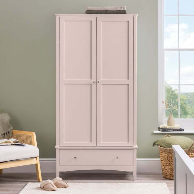 Ilsington Double Wardrobe with Drawer - Christow - image 1