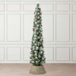 Cone & Berry Pencil Christmas Tree - Christow - thumbnail 5