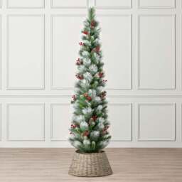 Cone & Berry Pencil Christmas Tree - Christow - thumbnail 3