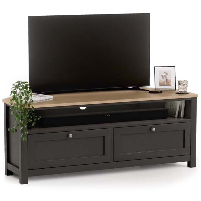 Dartmouth Corner TV Unit with Storage - Christow - image 1